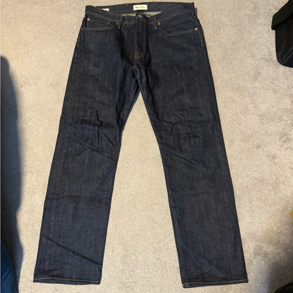 GAP Men's Japanese selvedge denim 36x32 1969 kaihara straight fit